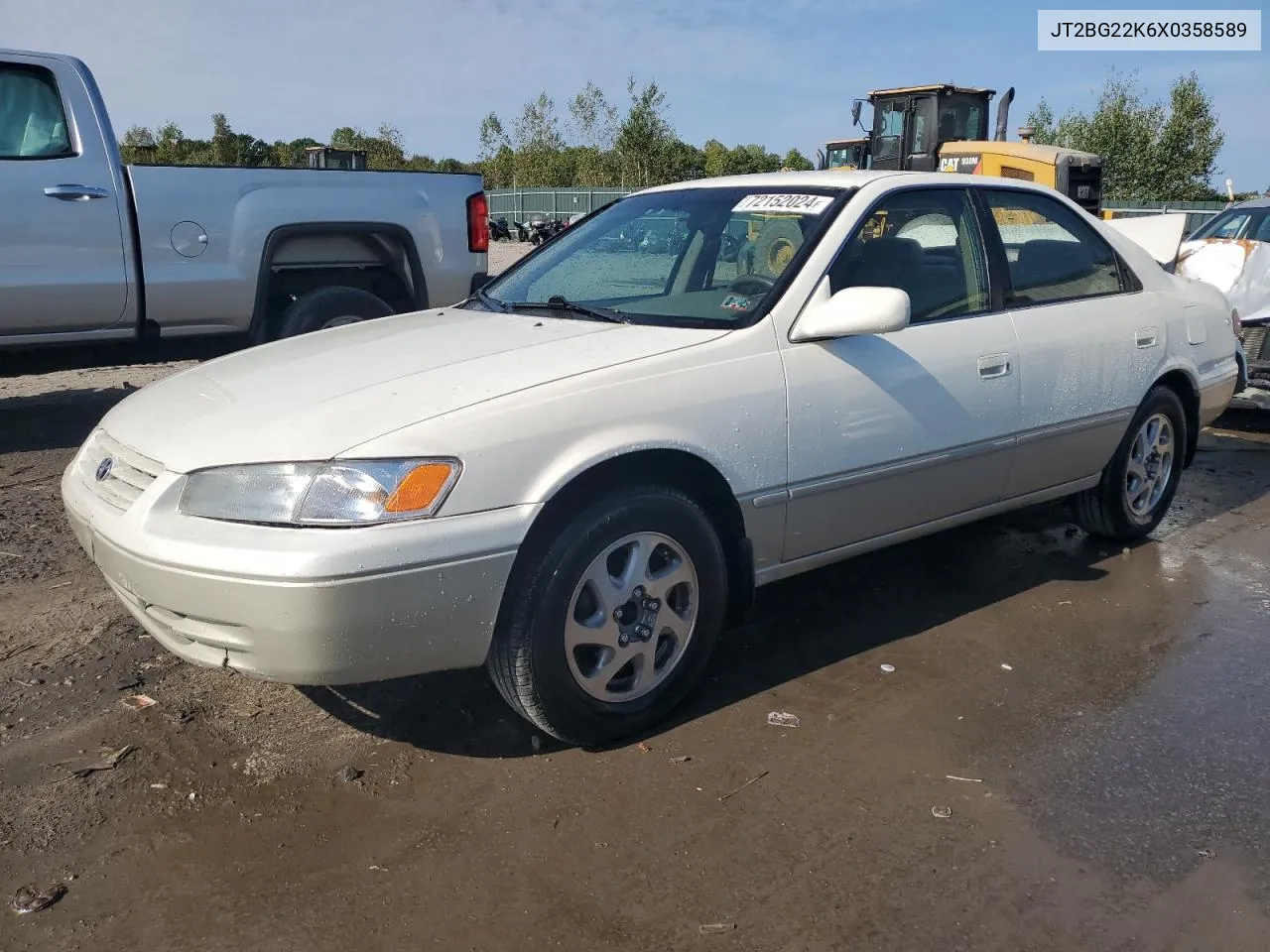 1999 Toyota Camry Le VIN: JT2BG22K6X0358589 Lot: 72152024