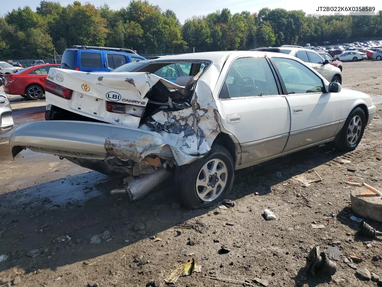 1999 Toyota Camry Le VIN: JT2BG22K6X0358589 Lot: 72152024