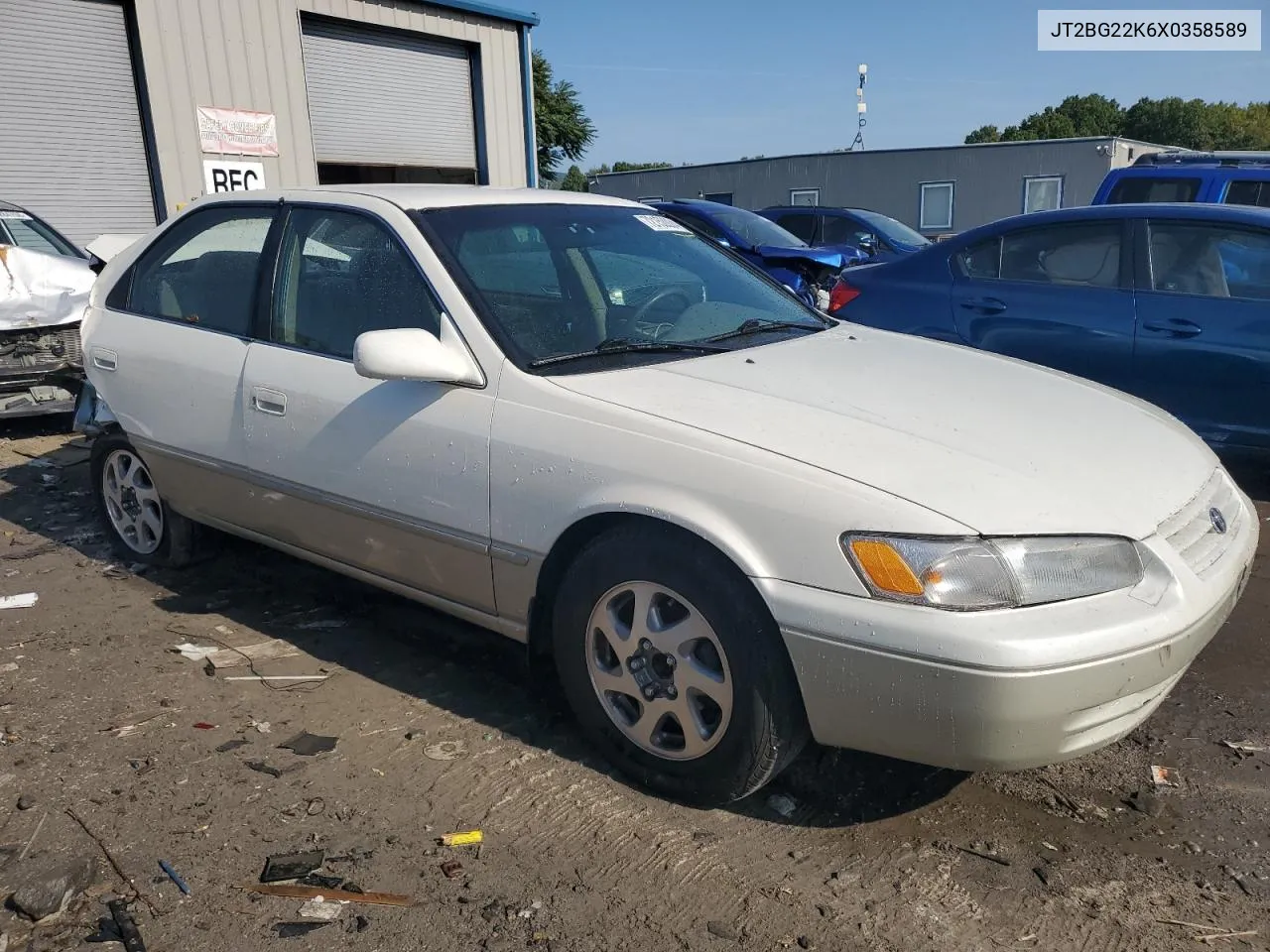 1999 Toyota Camry Le VIN: JT2BG22K6X0358589 Lot: 72152024