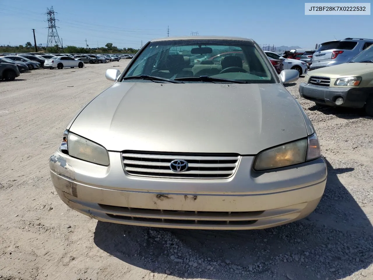 1999 Toyota Camry Le VIN: JT2BF28K7X0222532 Lot: 72479824