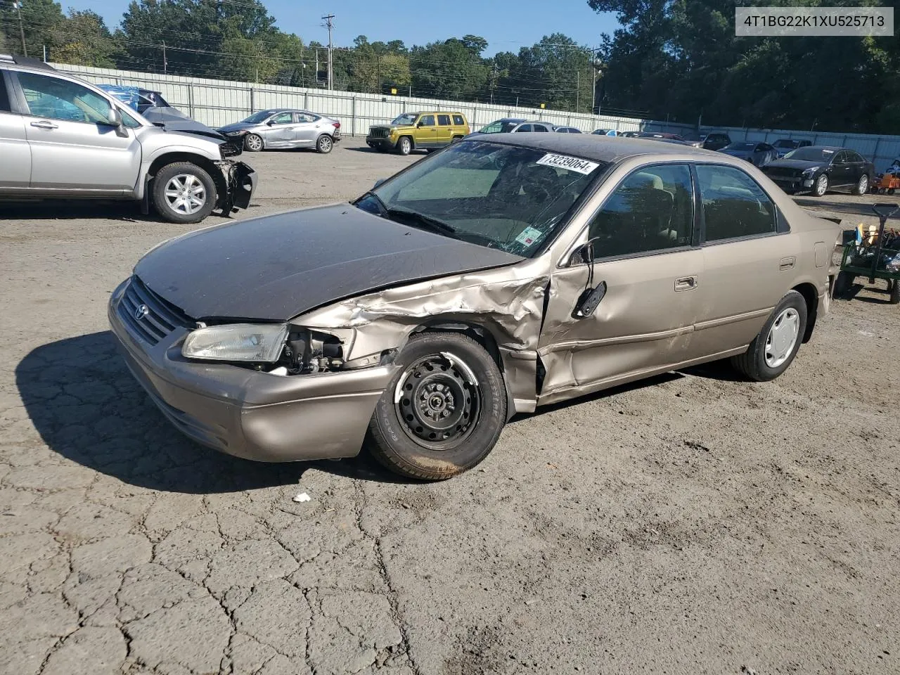 1999 Toyota Camry Ce VIN: 4T1BG22K1XU525713 Lot: 73239064