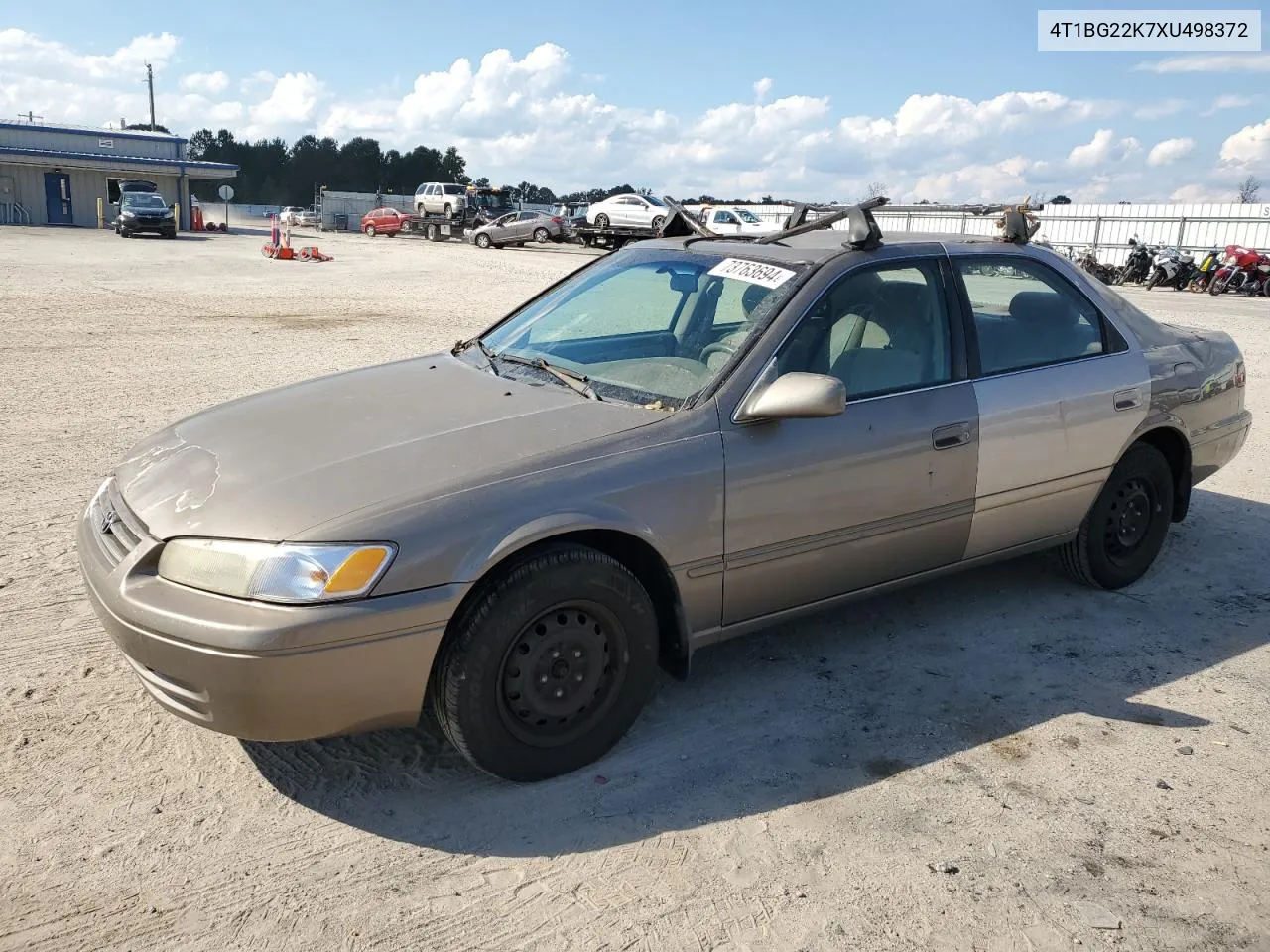 1999 Toyota Camry Ce VIN: 4T1BG22K7XU498372 Lot: 73763694