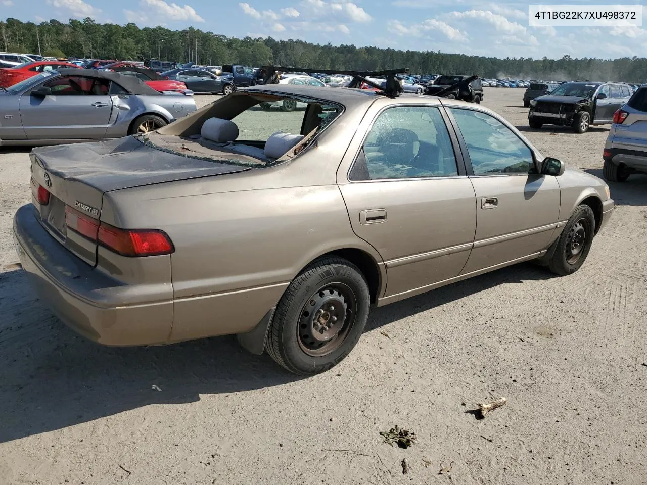 1999 Toyota Camry Ce VIN: 4T1BG22K7XU498372 Lot: 73763694