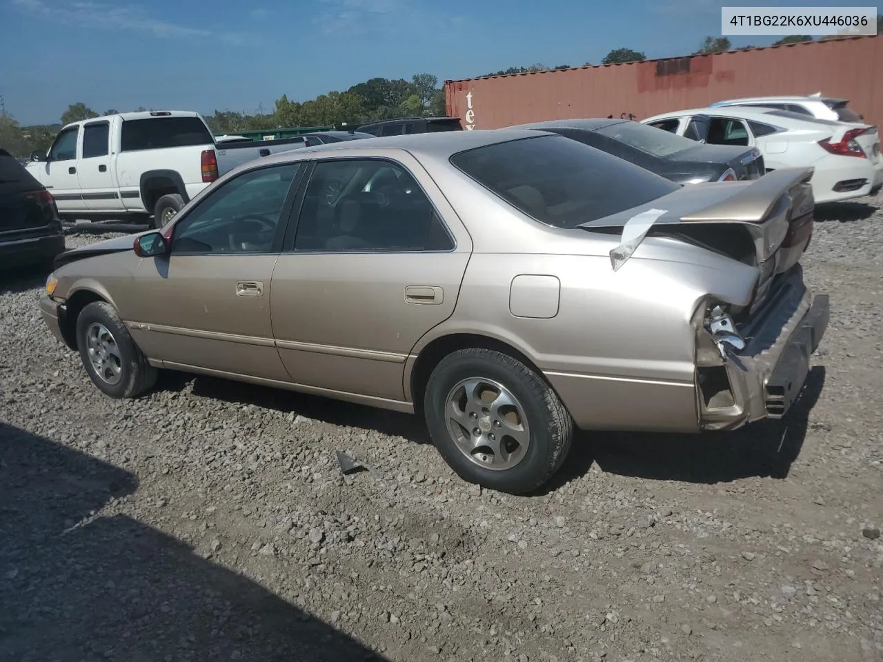 1999 Toyota Camry Ce VIN: 4T1BG22K6XU446036 Lot: 74009784