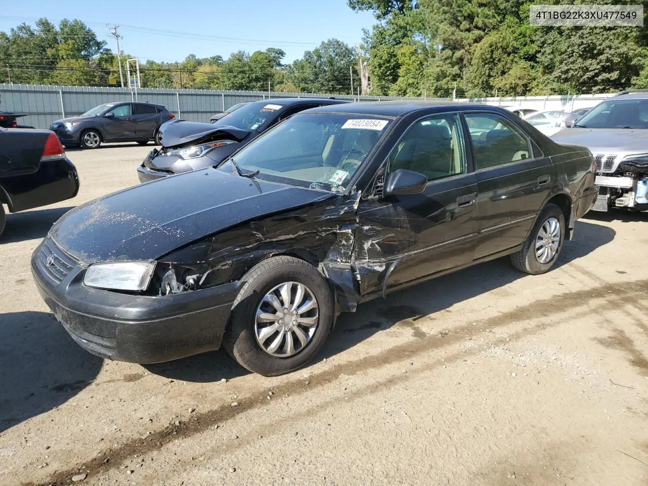 1999 Toyota Camry Ce VIN: 4T1BG22K3XU477549 Lot: 74023054