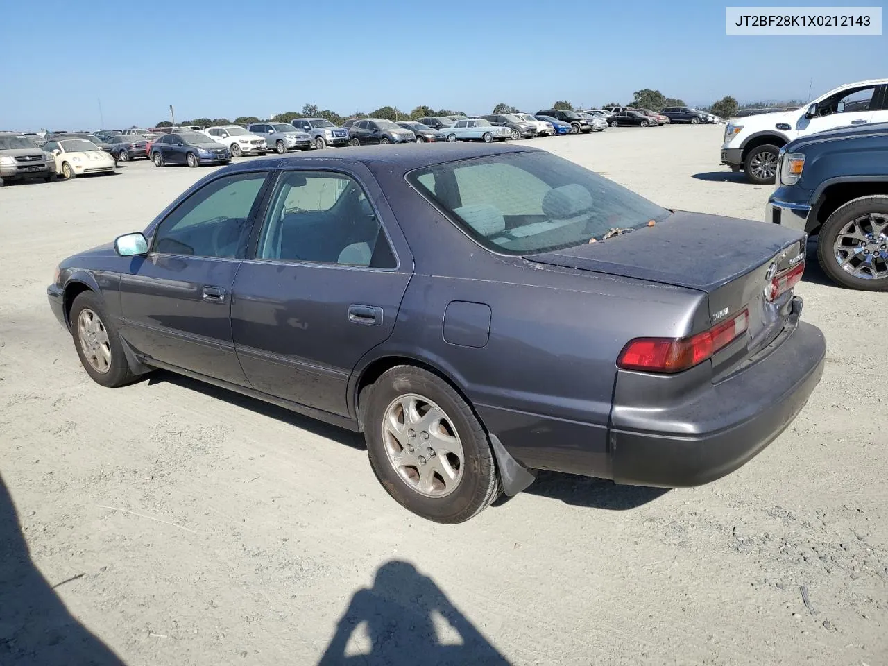 1999 Toyota Camry Le VIN: JT2BF28K1X0212143 Lot: 74116744