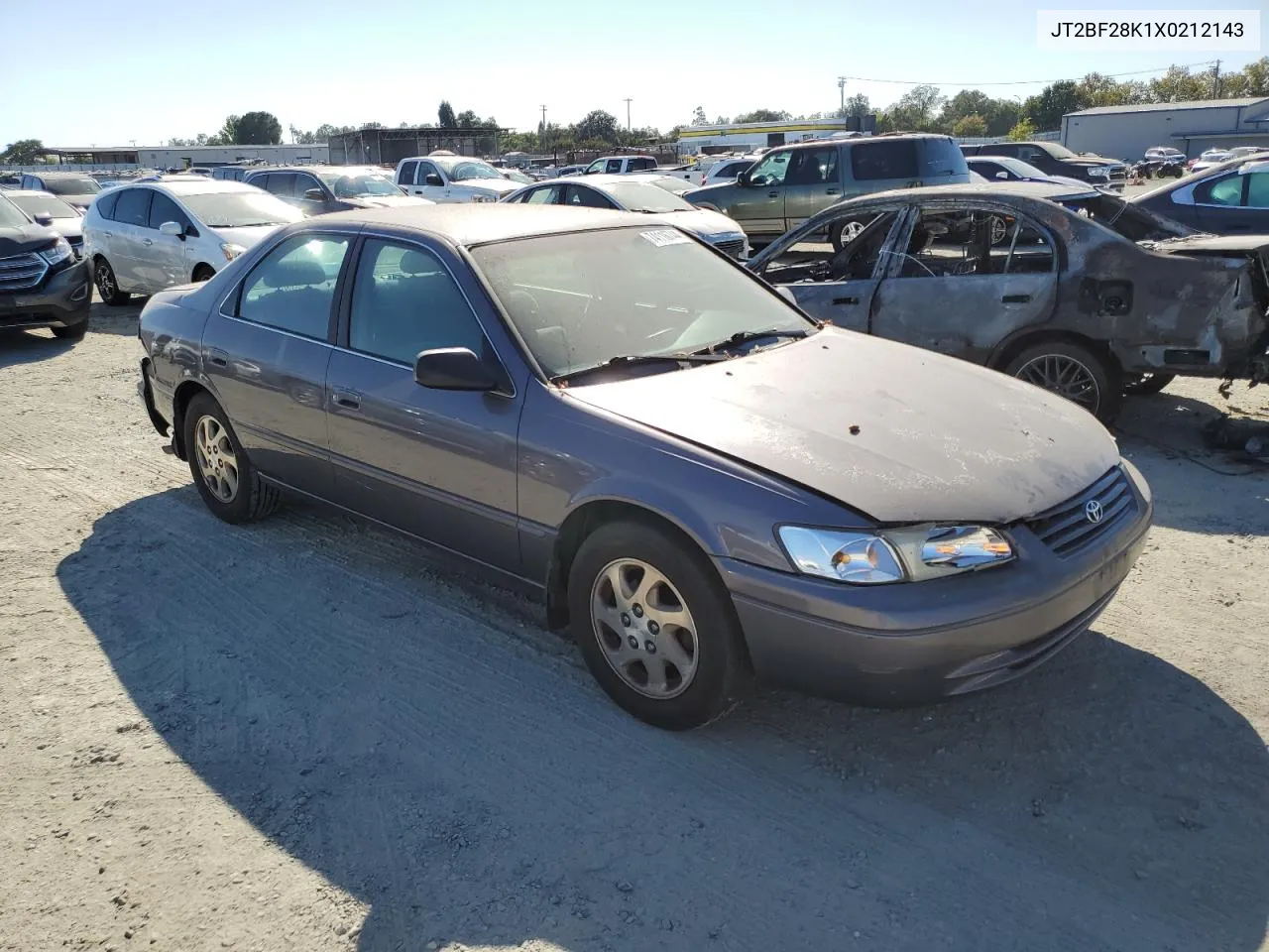 1999 Toyota Camry Le VIN: JT2BF28K1X0212143 Lot: 74116744