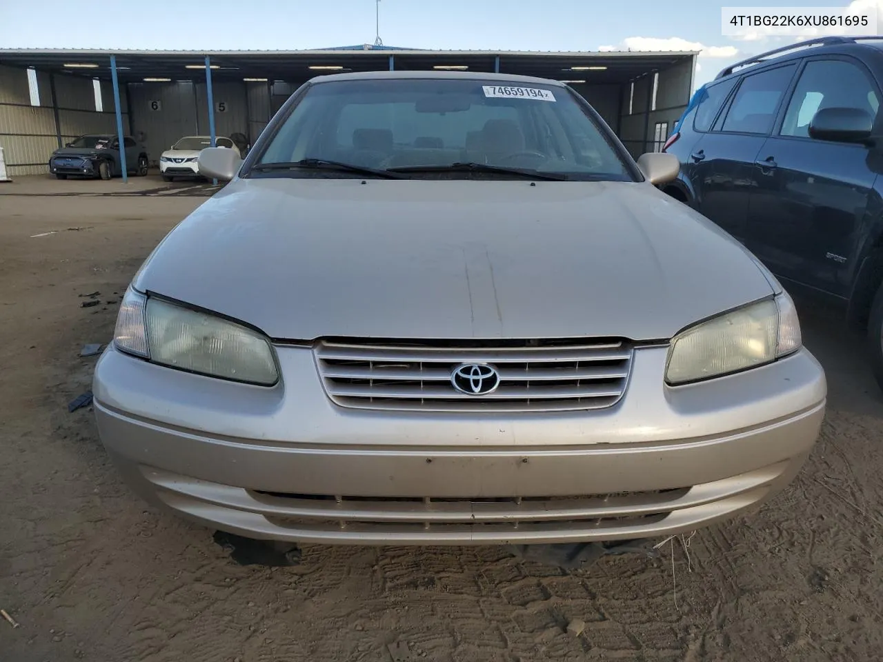 1999 Toyota Camry Ce VIN: 4T1BG22K6XU861695 Lot: 74659194