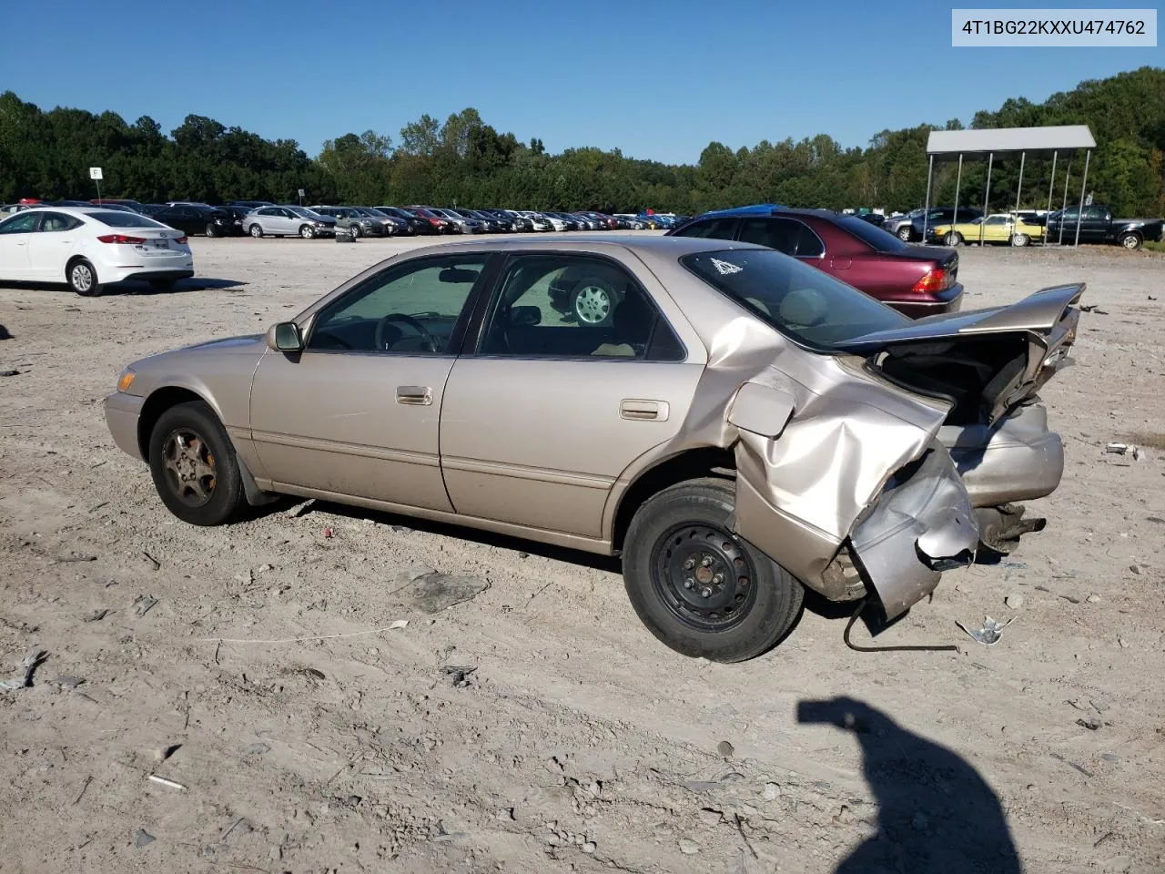 1999 Toyota Camry Ce VIN: 4T1BG22KXXU474762 Lot: 74940384