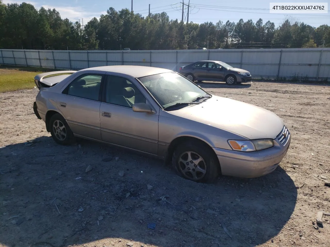 1999 Toyota Camry Ce VIN: 4T1BG22KXXU474762 Lot: 74940384