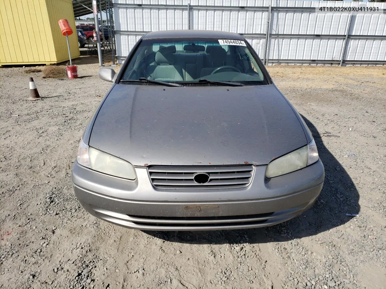 1999 Toyota Camry Ce VIN: 4T1BG22K0XU411931 Lot: 74944034