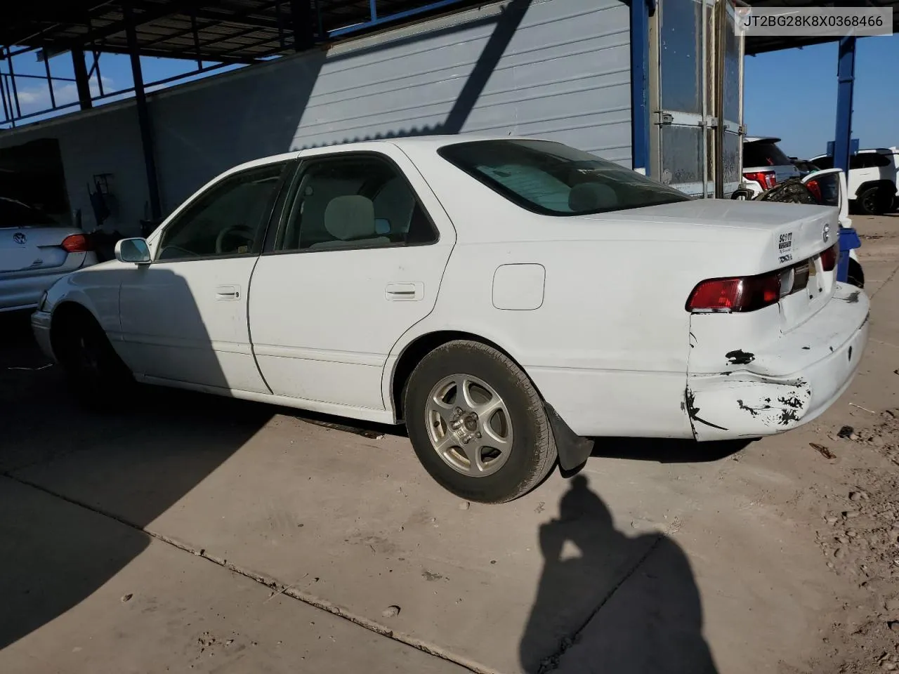 1999 Toyota Camry Le VIN: JT2BG28K8X0368466 Lot: 74978604