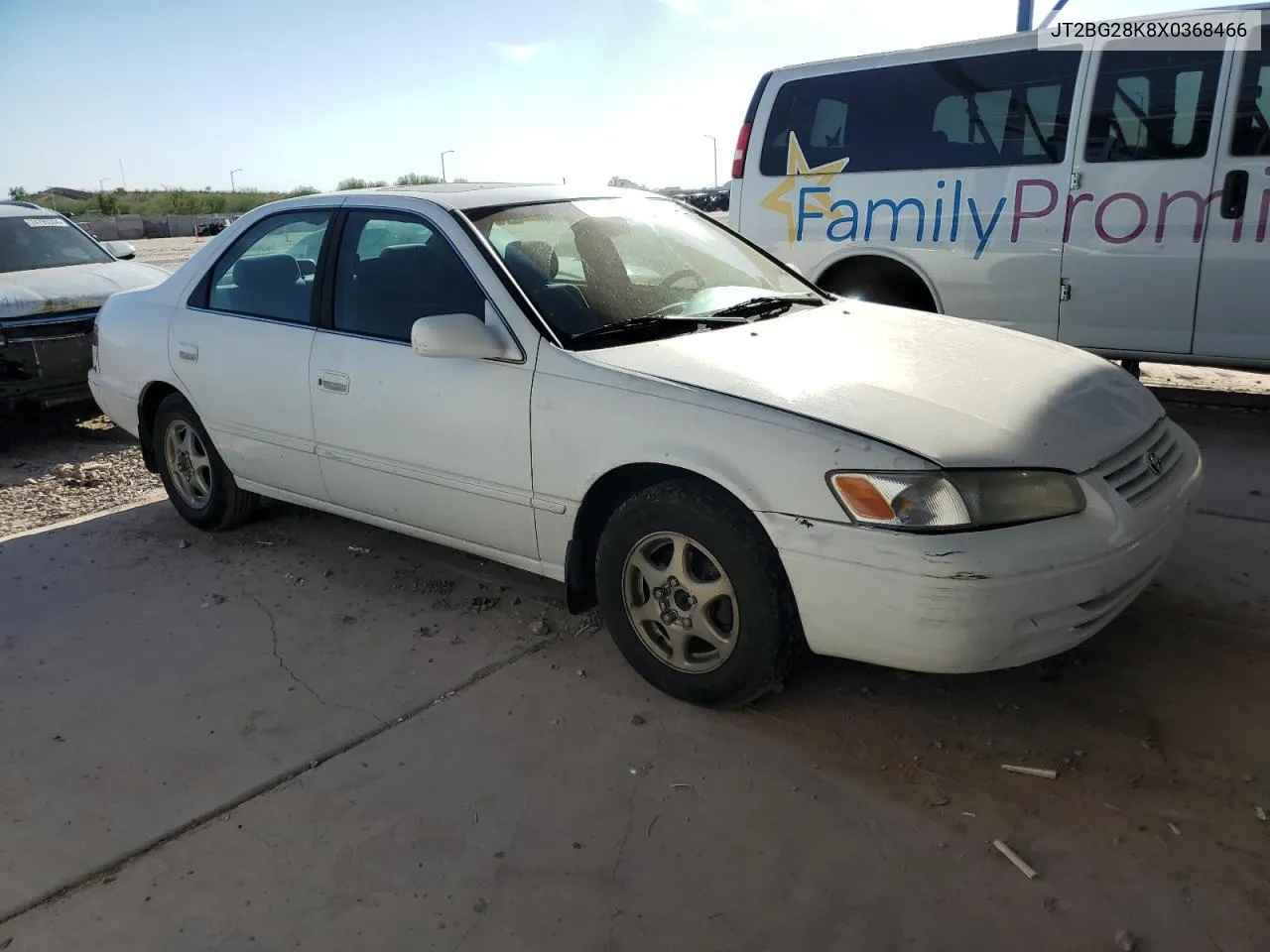 1999 Toyota Camry Le VIN: JT2BG28K8X0368466 Lot: 74978604