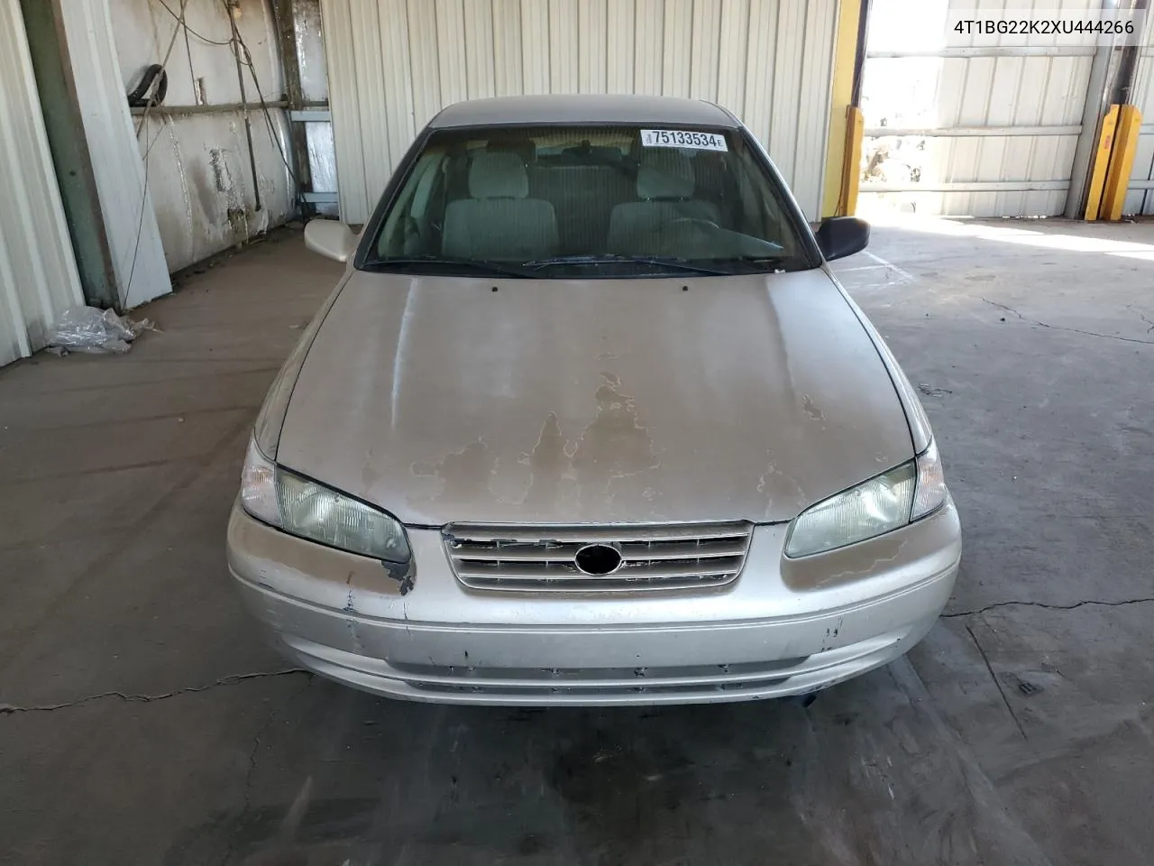 1999 Toyota Camry Ce VIN: 4T1BG22K2XU444266 Lot: 75133534