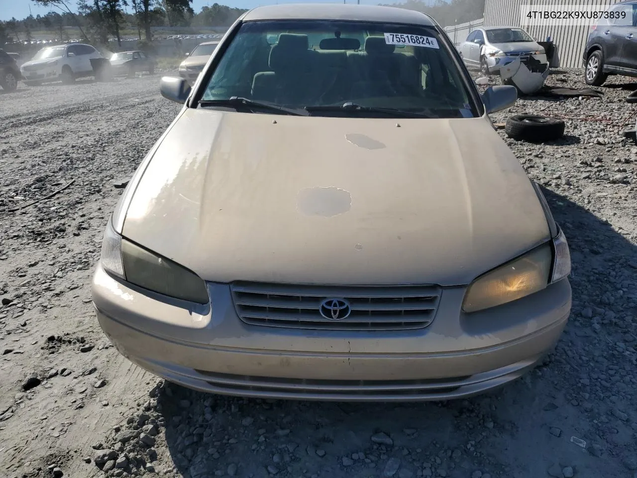 1999 Toyota Camry Ce VIN: 4T1BG22K9XU873839 Lot: 75516824