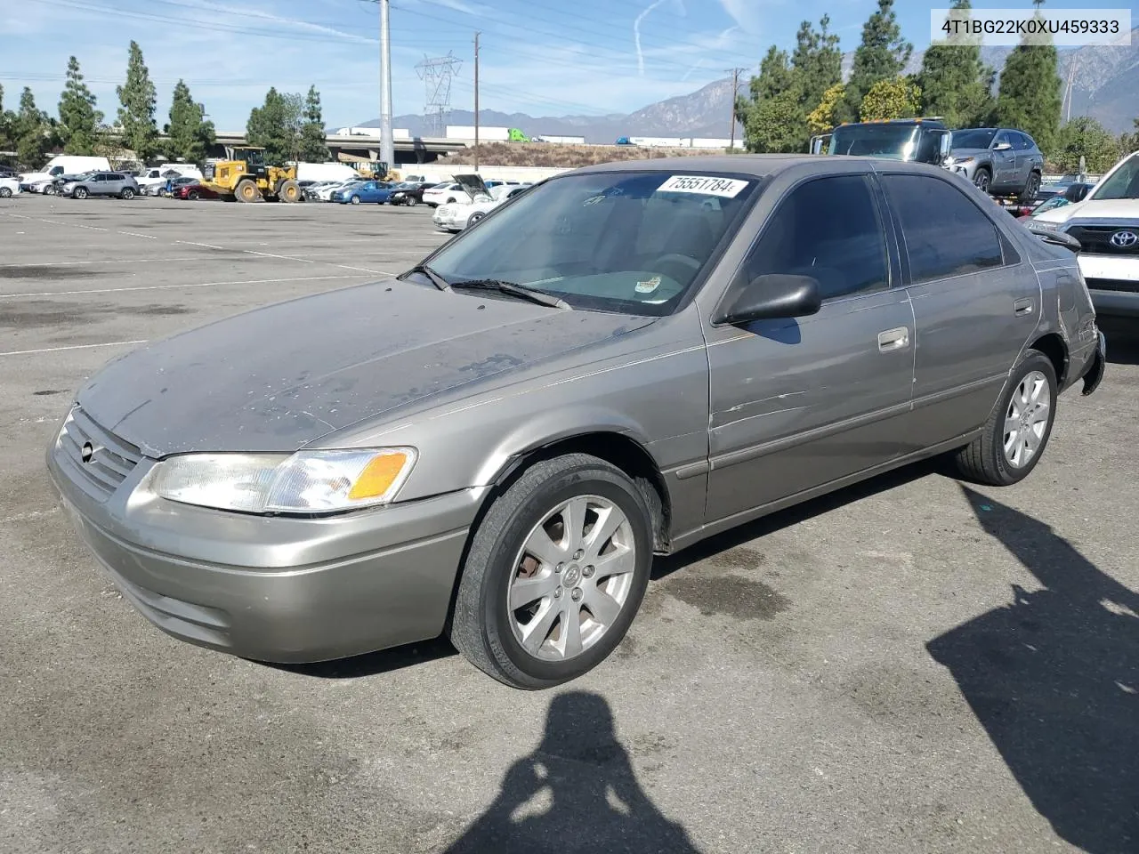 1999 Toyota Camry Ce VIN: 4T1BG22K0XU459333 Lot: 75551784