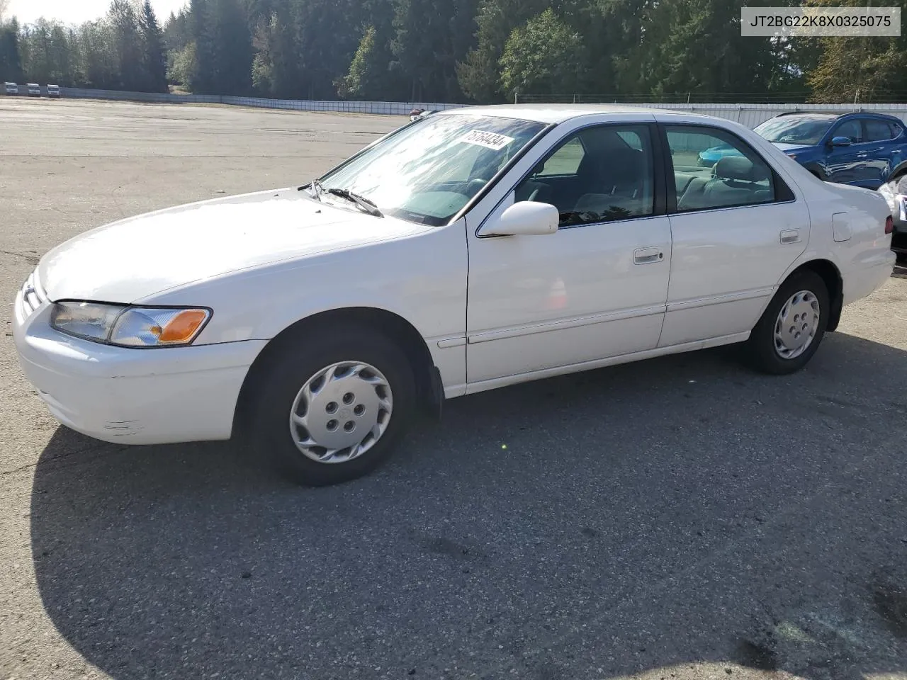 1999 Toyota Camry Le VIN: JT2BG22K8X0325075 Lot: 75764434