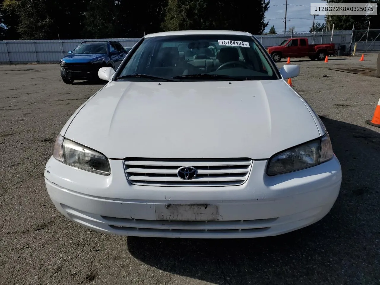 1999 Toyota Camry Le VIN: JT2BG22K8X0325075 Lot: 75764434