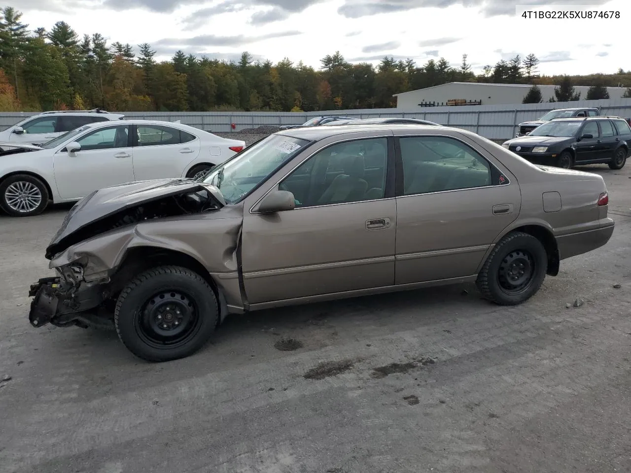 1999 Toyota Camry Ce VIN: 4T1BG22K5XU874678 Lot: 76091164