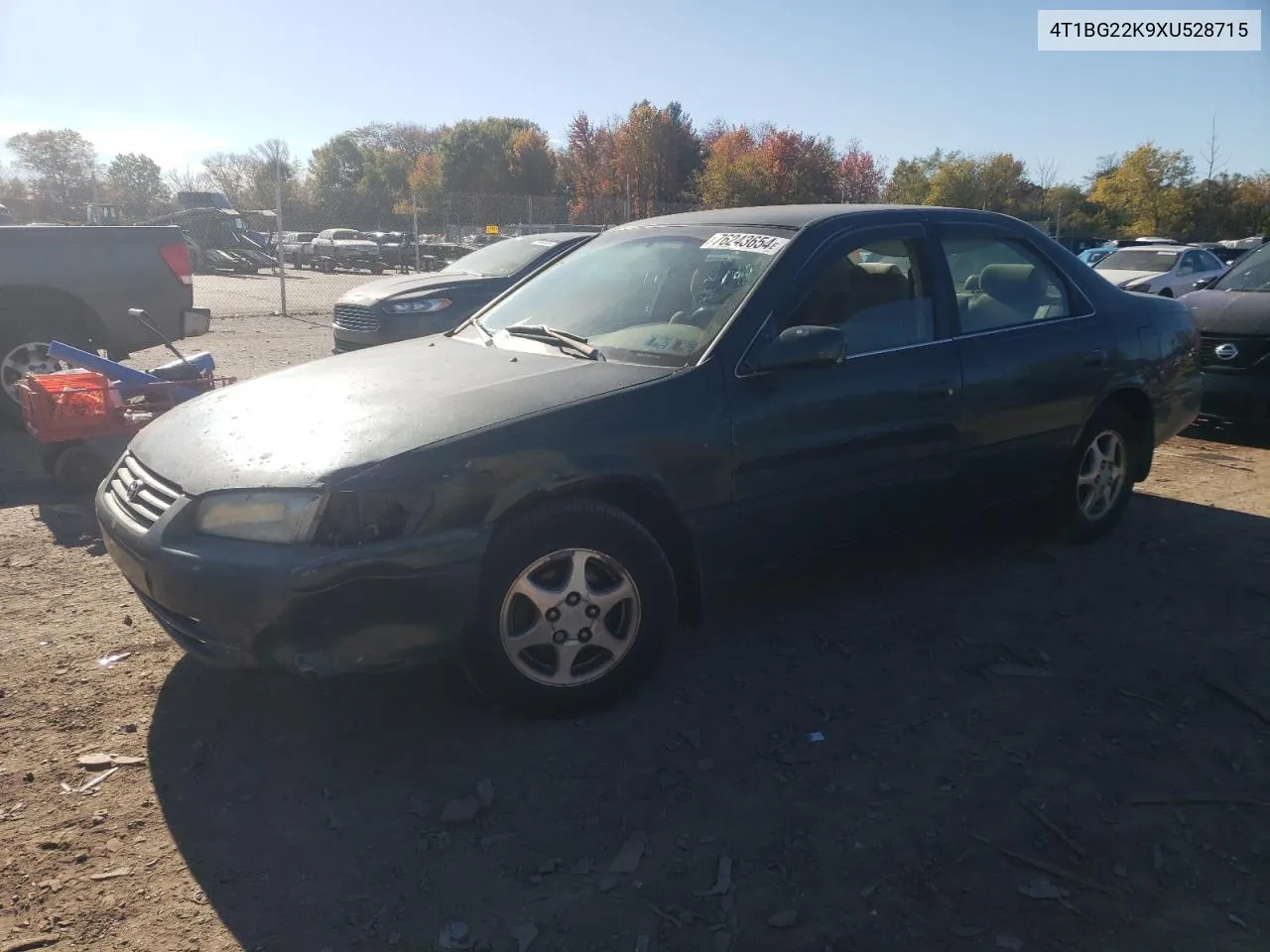 1999 Toyota Camry Ce VIN: 4T1BG22K9XU528715 Lot: 76243654