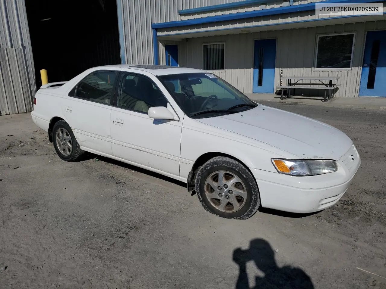 1999 Toyota Camry Le VIN: JT2BF28K0X0209539 Lot: 76607604