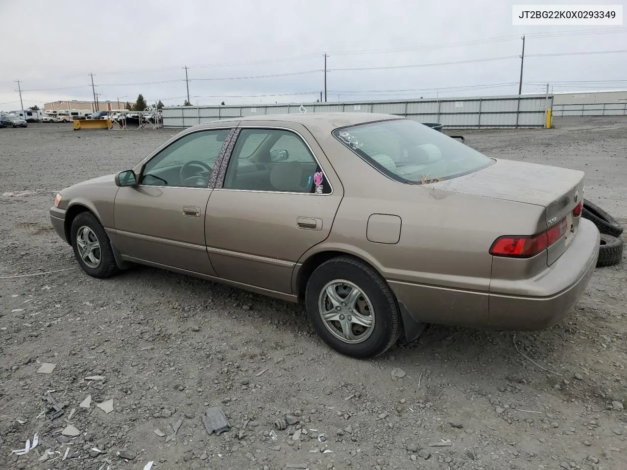 1999 Toyota Camry Le VIN: JT2BG22K0X0293349 Lot: 76976744