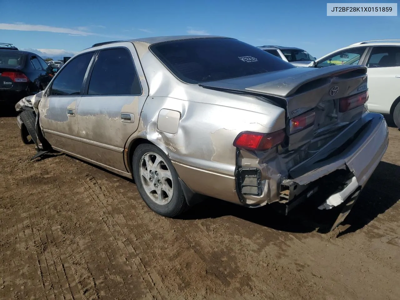 1999 Toyota Camry Le VIN: JT2BF28K1X0151859 Lot: 77345564