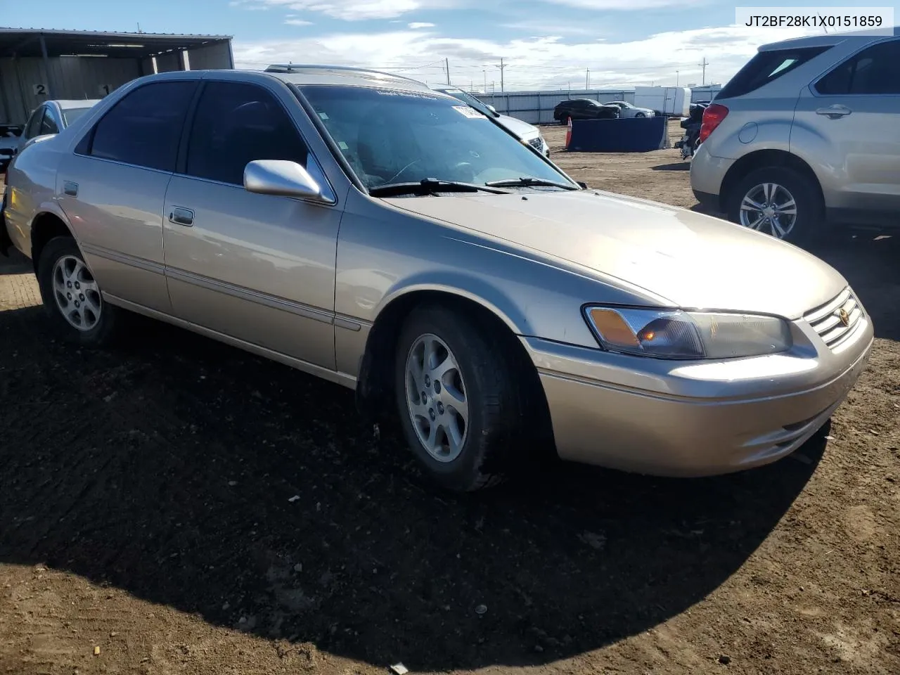 1999 Toyota Camry Le VIN: JT2BF28K1X0151859 Lot: 77345564