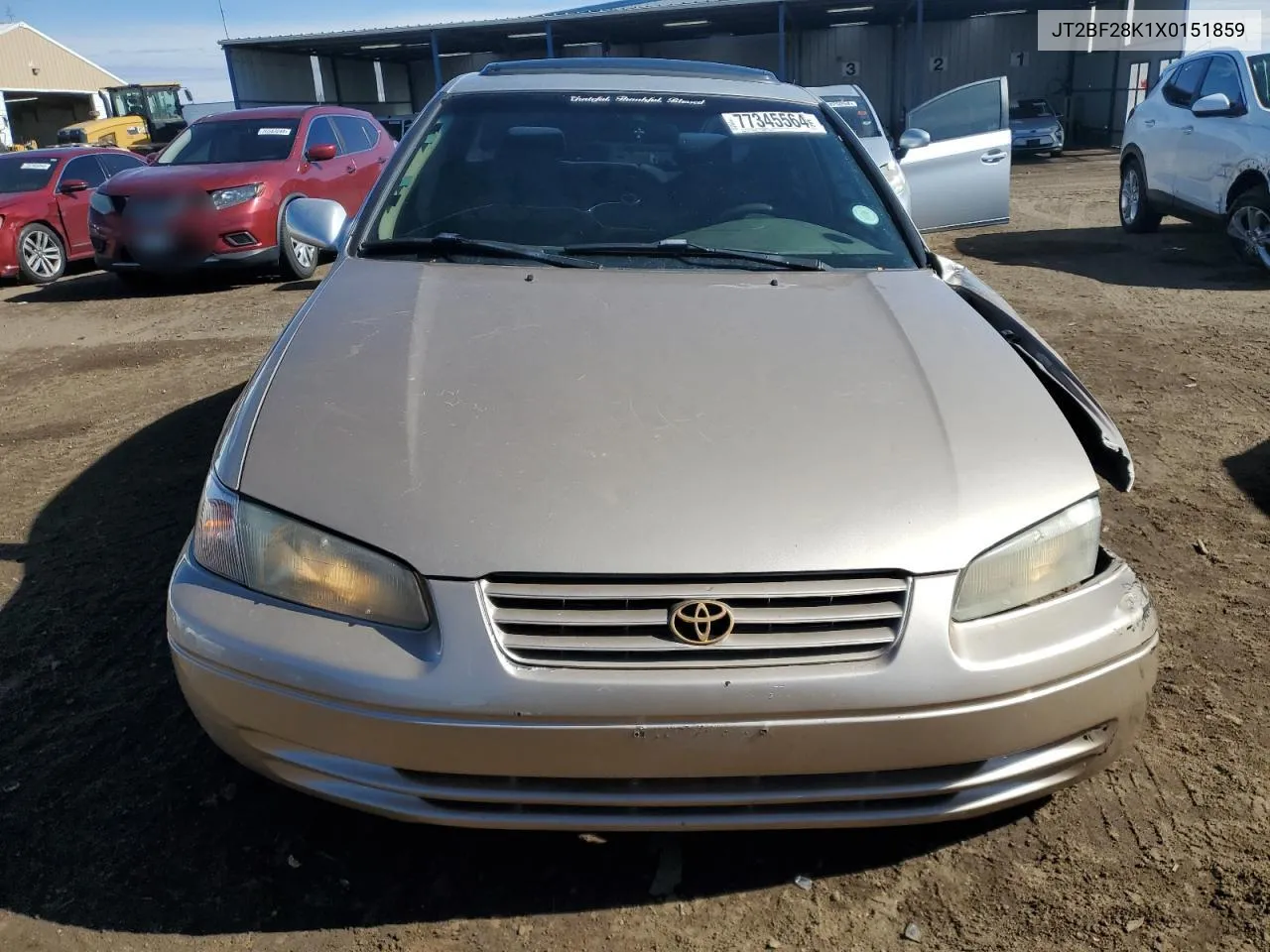 1999 Toyota Camry Le VIN: JT2BF28K1X0151859 Lot: 77345564