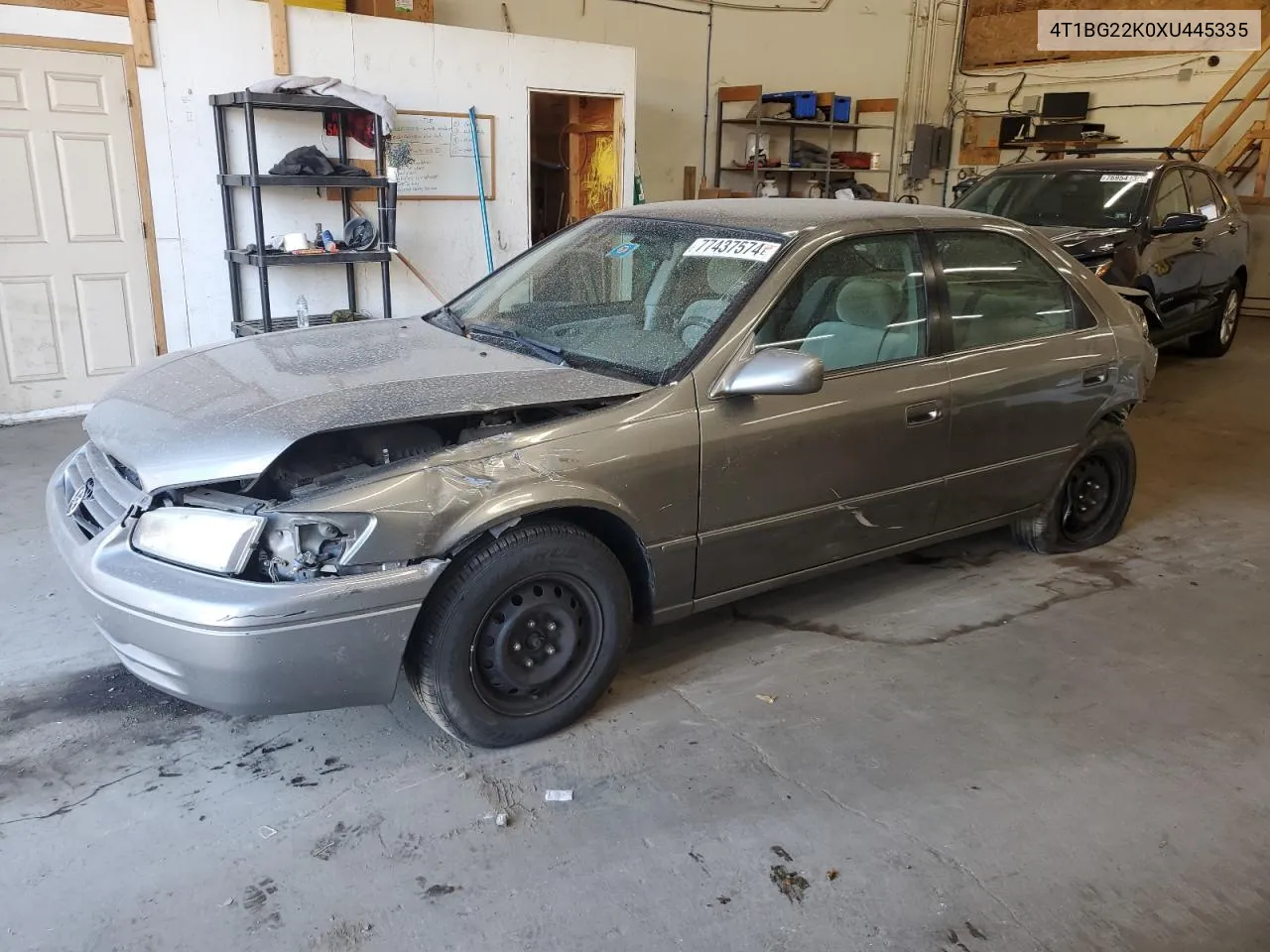 1999 Toyota Camry Ce VIN: 4T1BG22K0XU445335 Lot: 77437574