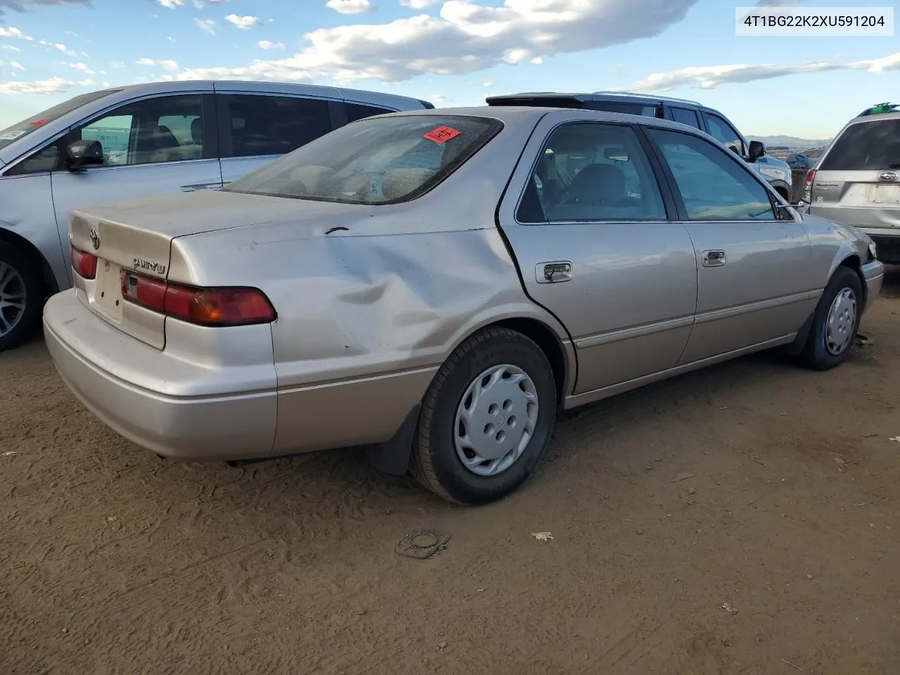 1999 Toyota Camry Ce VIN: 4T1BG22K2XU591204 Lot: 77534904