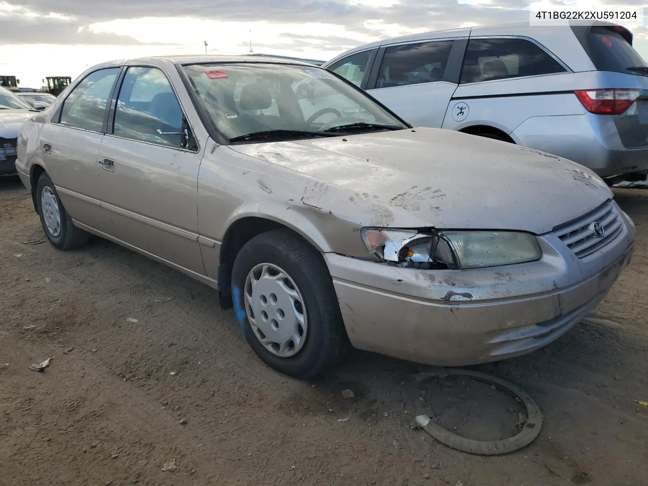 1999 Toyota Camry Ce VIN: 4T1BG22K2XU591204 Lot: 77534904