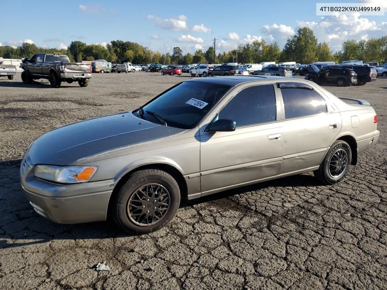 1999 Toyota Camry Ce VIN: 4T1BG22K9XU499149 Lot: 77712654