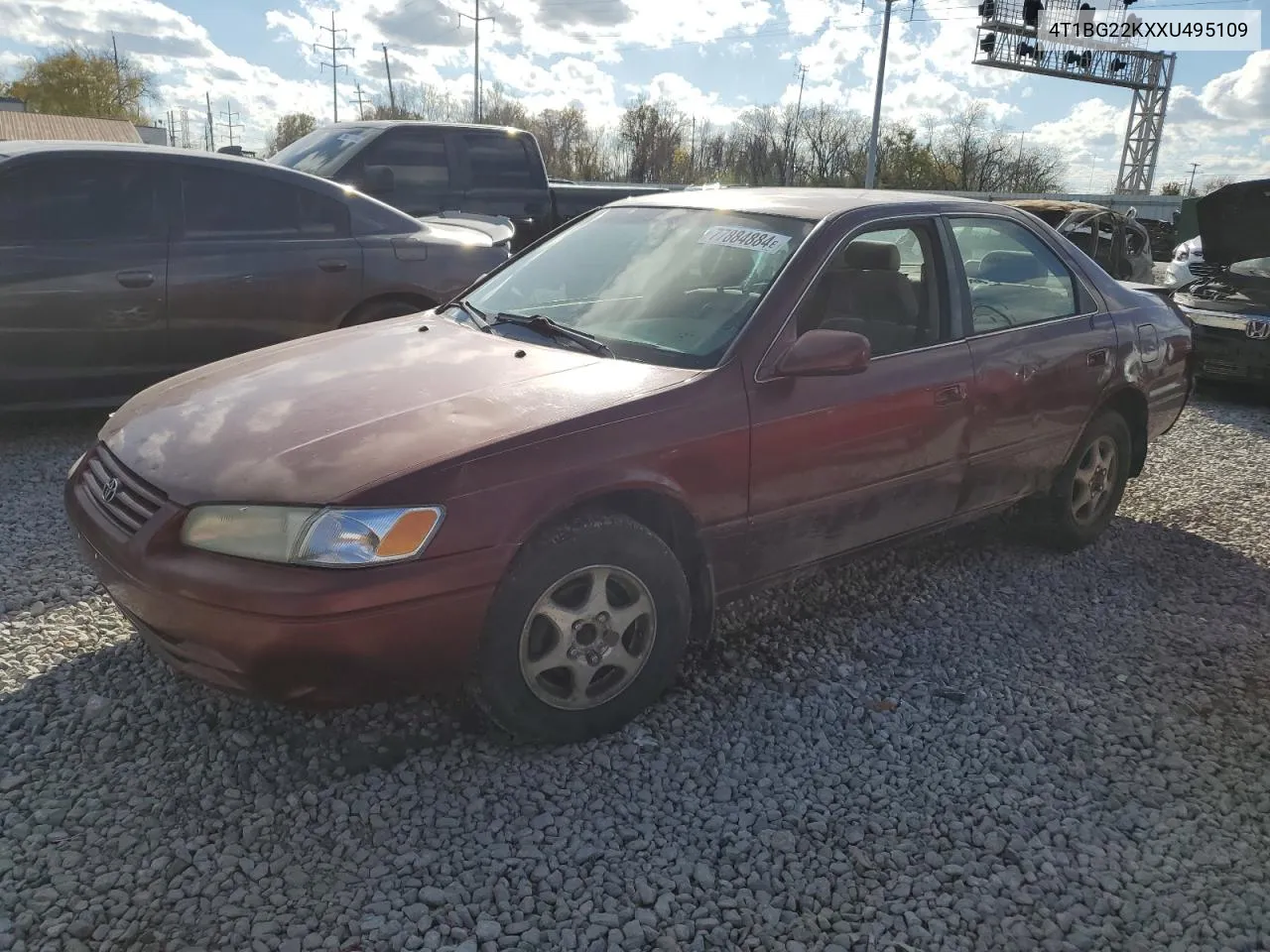 1999 Toyota Camry Ce VIN: 4T1BG22KXXU495109 Lot: 77884884