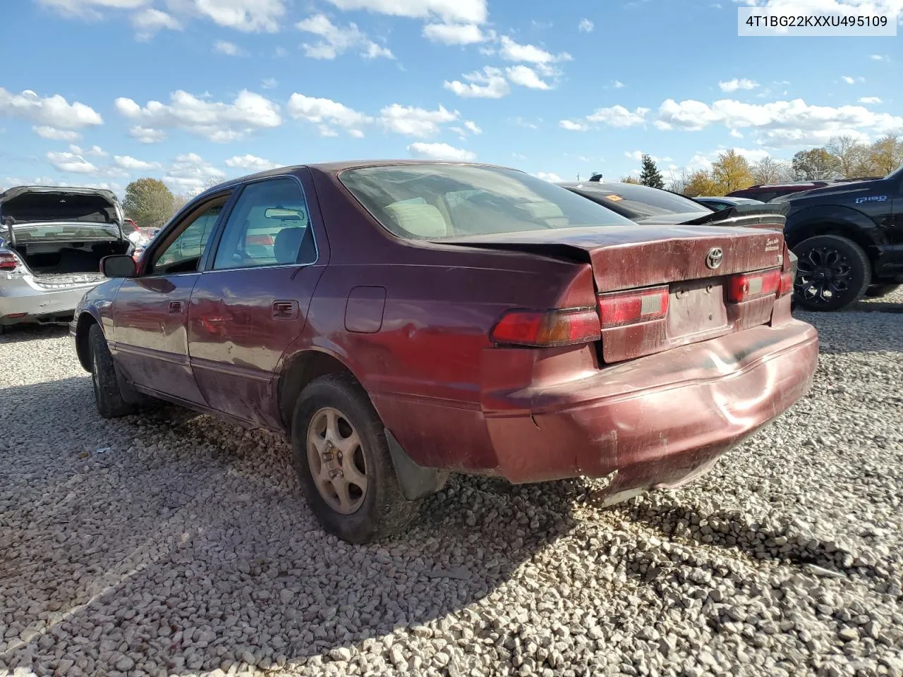 1999 Toyota Camry Ce VIN: 4T1BG22KXXU495109 Lot: 77884884