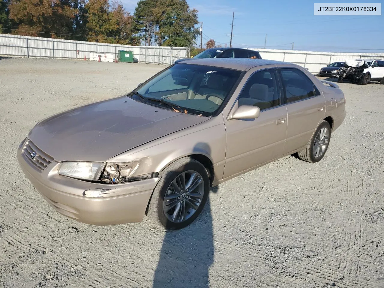 1999 Toyota Camry Le VIN: JT2BF22K0X0178334 Lot: 77939694