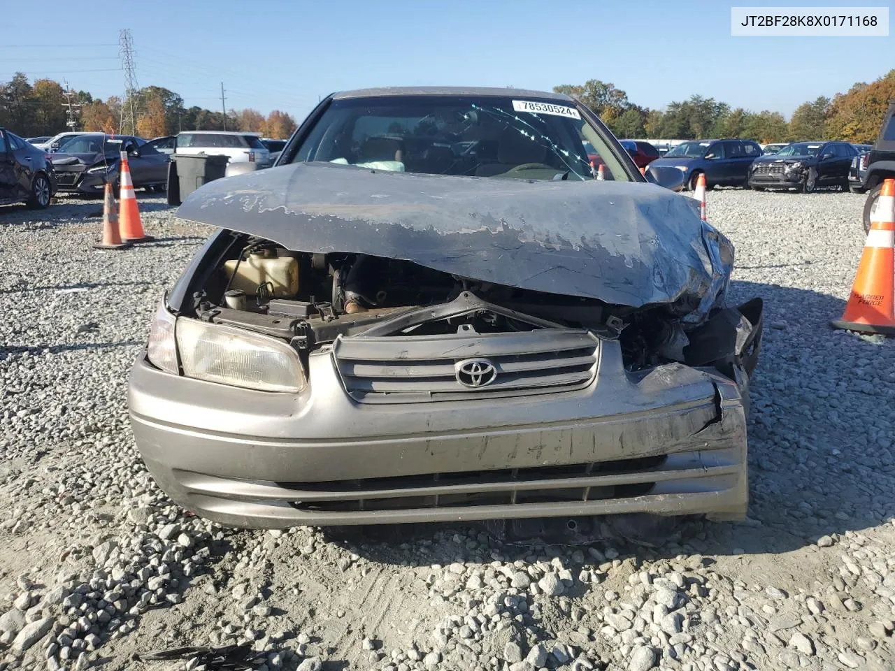 1999 Toyota Camry Le VIN: JT2BF28K8X0171168 Lot: 78530524