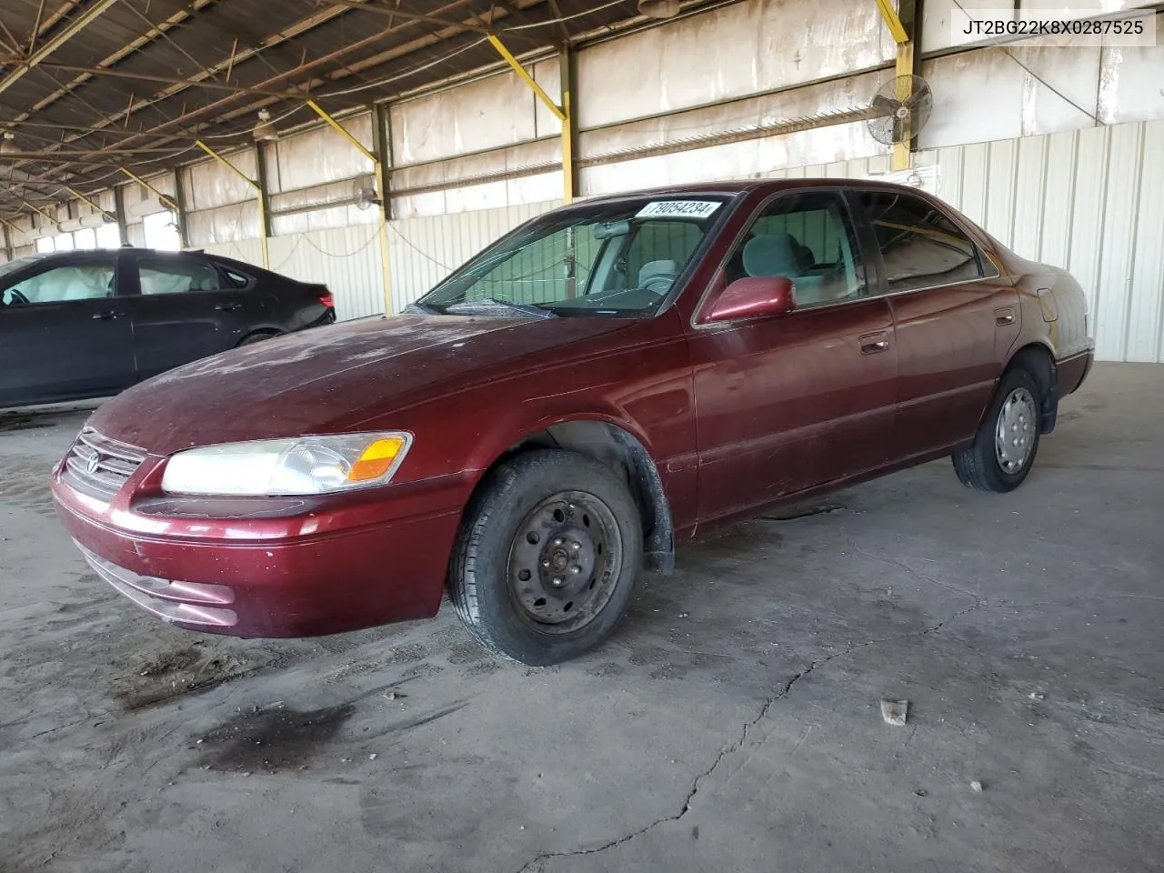 1999 Toyota Camry Le VIN: JT2BG22K8X0287525 Lot: 79054234