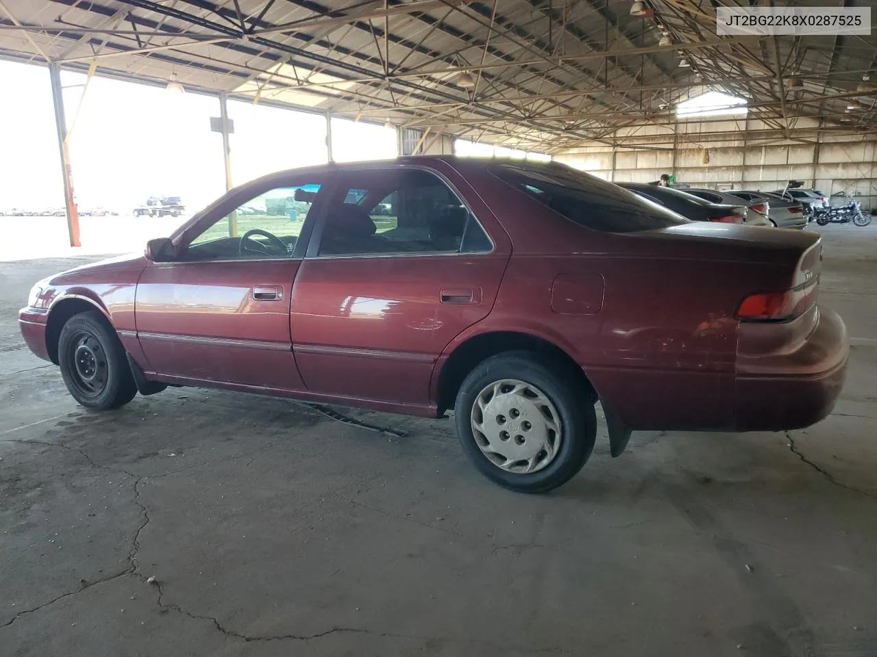 1999 Toyota Camry Le VIN: JT2BG22K8X0287525 Lot: 79054234