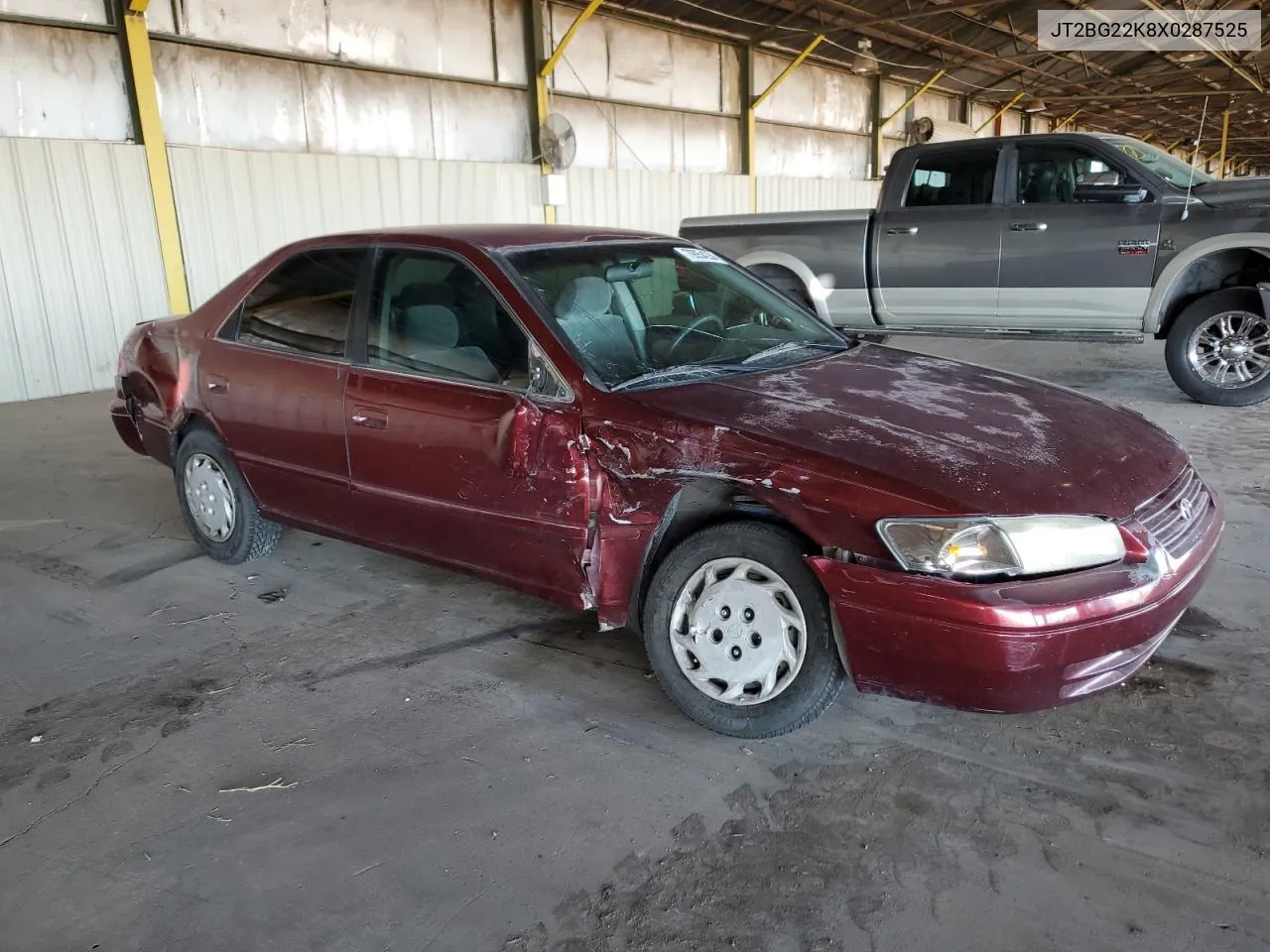 1999 Toyota Camry Le VIN: JT2BG22K8X0287525 Lot: 79054234