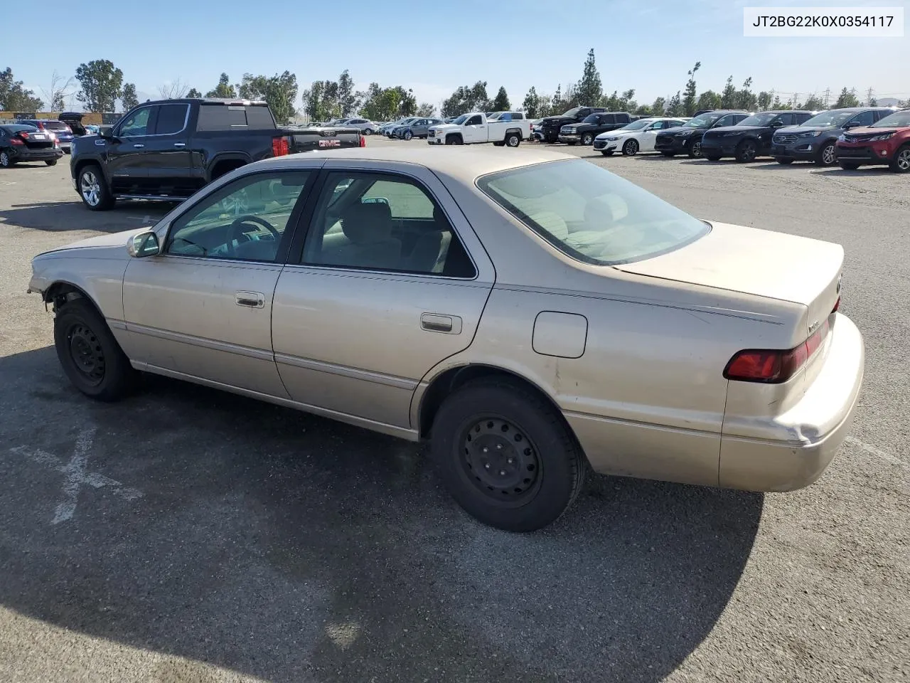 1999 Toyota Camry Le VIN: JT2BG22K0X0354117 Lot: 79128524