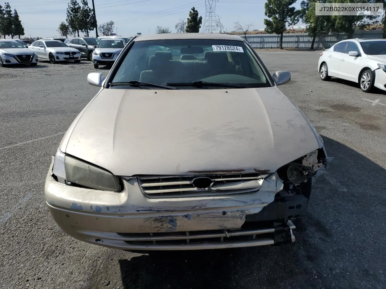 1999 Toyota Camry Le VIN: JT2BG22K0X0354117 Lot: 79128524