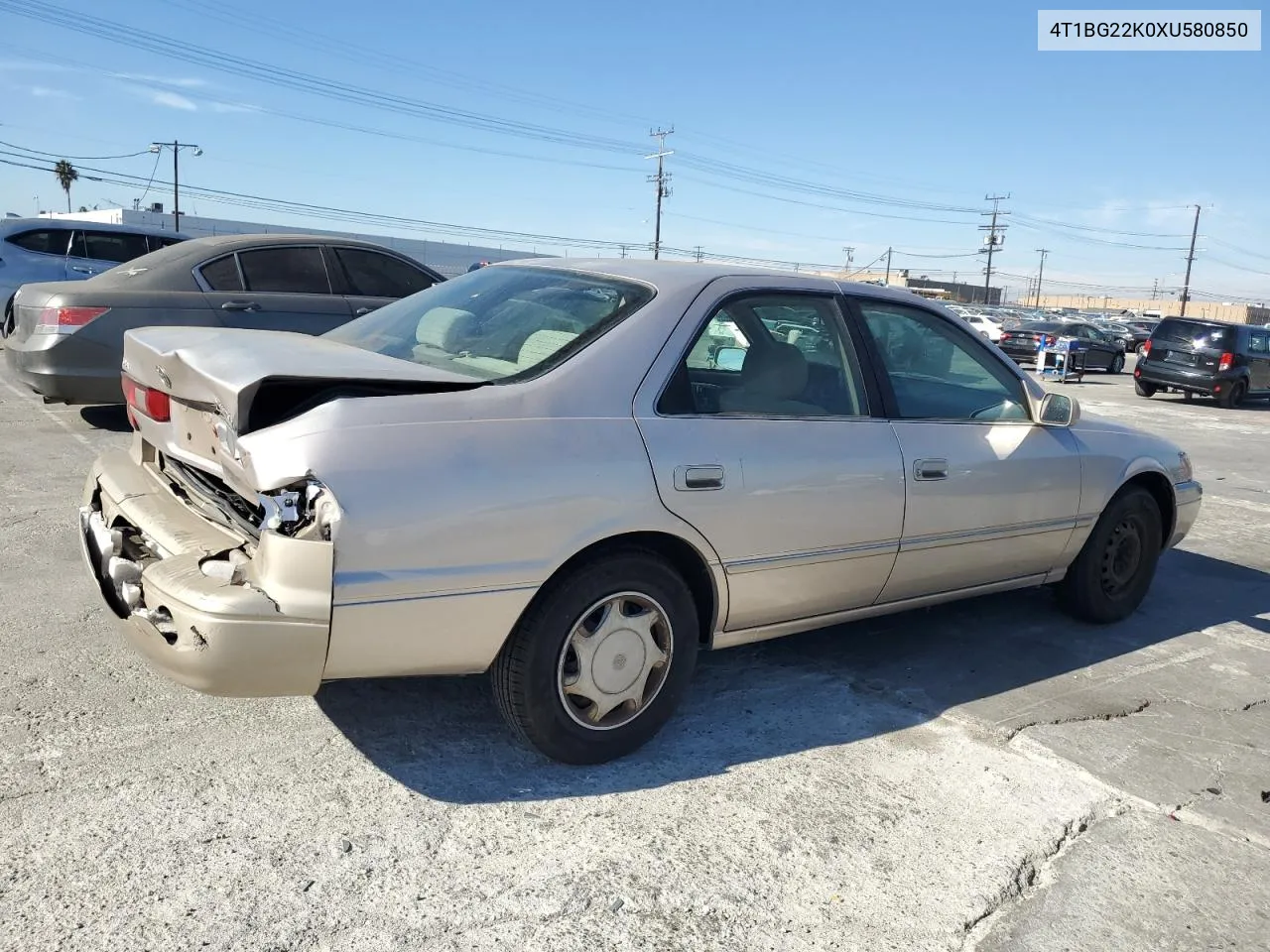 1999 Toyota Camry Ce VIN: 4T1BG22K0XU580850 Lot: 80159894