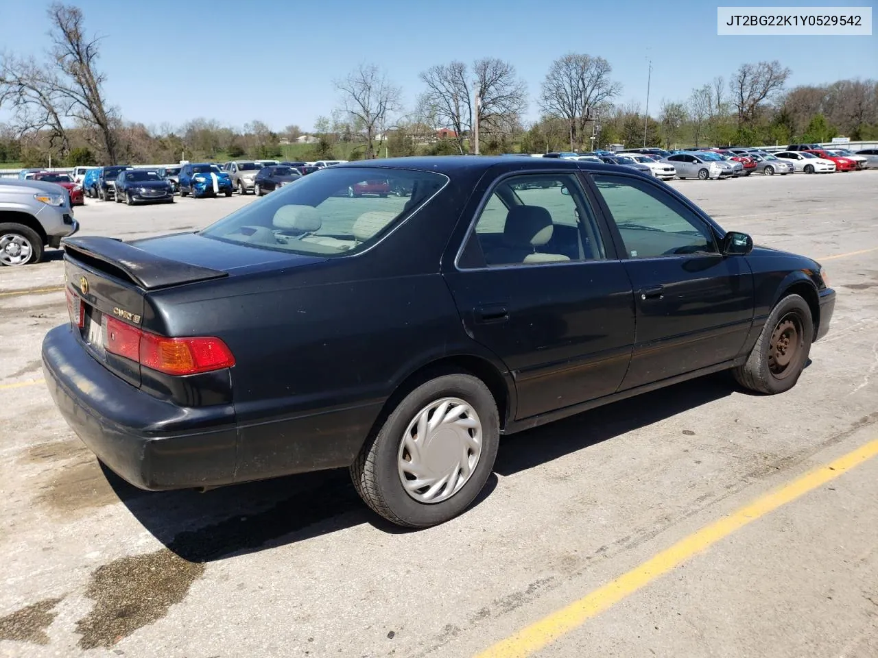 2000 Toyota Camry Ce VIN: JT2BG22K1Y0529542 Lot: 50953364