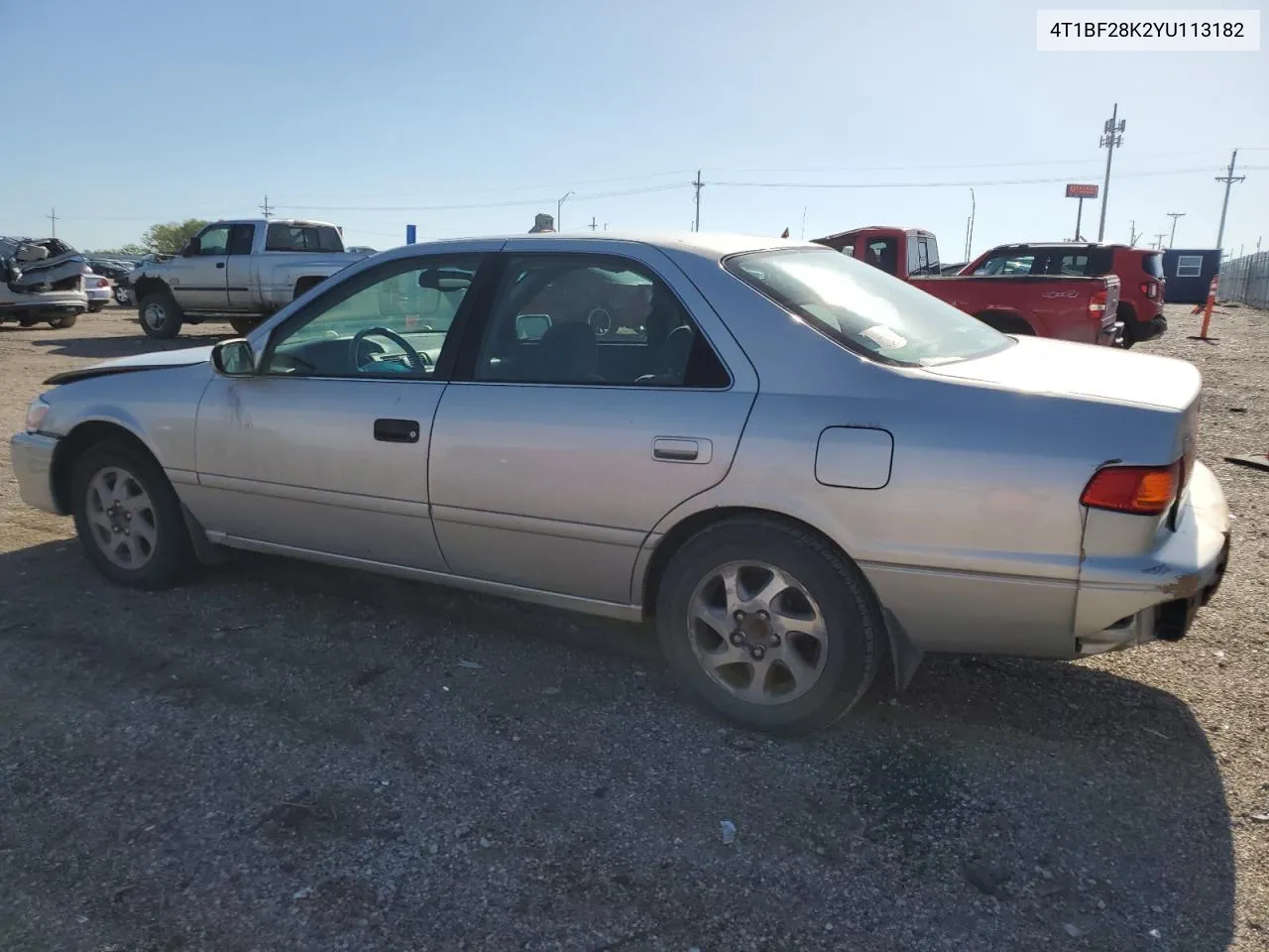 2000 Toyota Camry Le VIN: 4T1BF28K2YU113182 Lot: 57200024