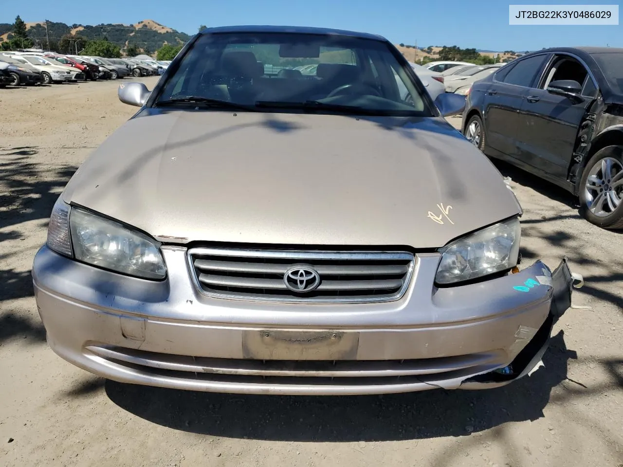 2000 Toyota Camry Ce VIN: JT2BG22K3Y0486029 Lot: 57940914