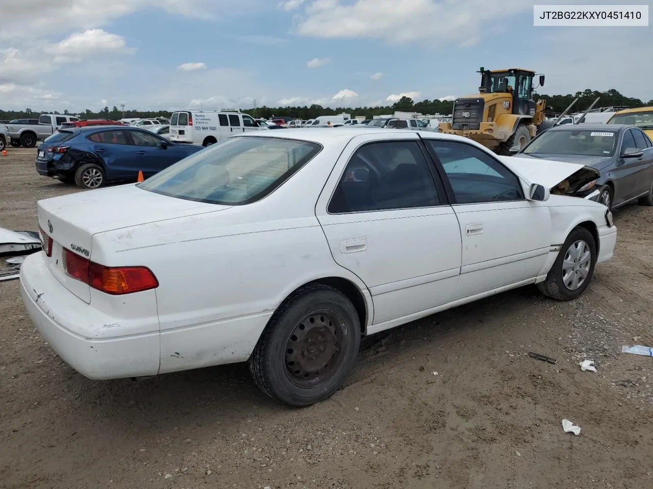 2000 Toyota Camry Ce VIN: JT2BG22KXY0451410 Lot: 63020664