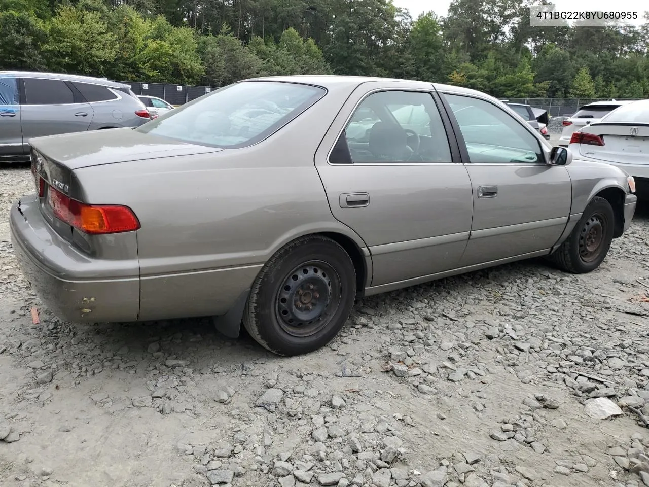 2000 Toyota Camry Ce VIN: 4T1BG22K8YU680955 Lot: 65895254