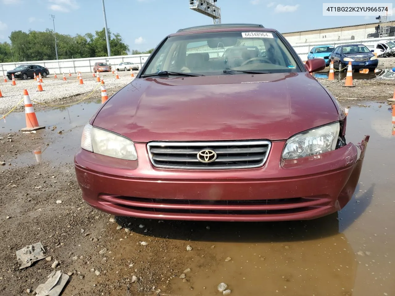 2000 Toyota Camry Ce VIN: 4T1BG22K2YU966574 Lot: 66348964