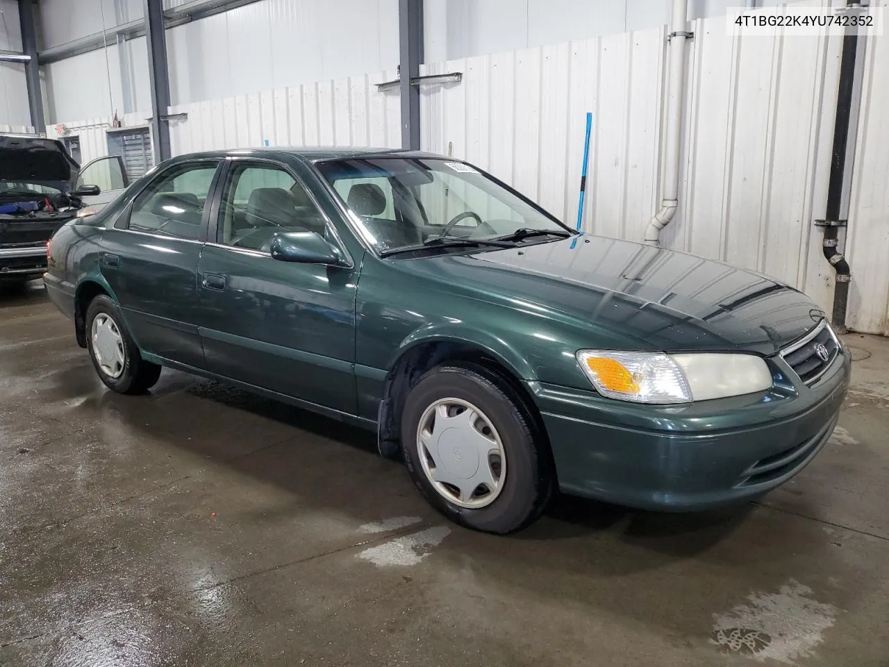 2000 Toyota Camry Ce VIN: 4T1BG22K4YU742352 Lot: 66350194